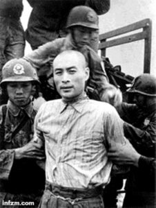 1950年原總政聯絡部特工吴石在台灣被判死刑
